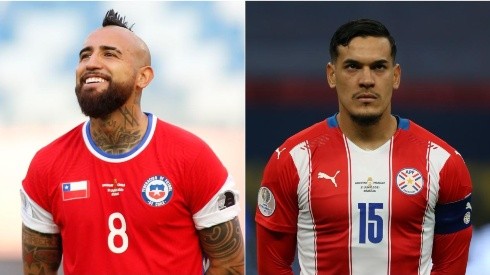 Chile e Paraguai se enfrentam nesta quinta-feira (Foto: Getty Images)