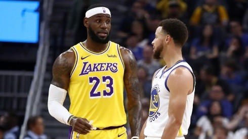 LeBron James y Stephen Curry tendrán que seguir siendo rivales (Getty Images)
