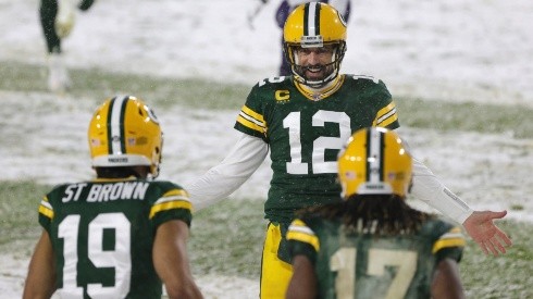 Aaron Rodgers todavía no se ha reportado con los Packers (Getty Images)