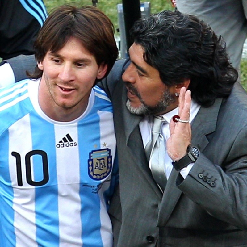 El día que Lionel Messi festejó su cumpleaños con Diego Maradona