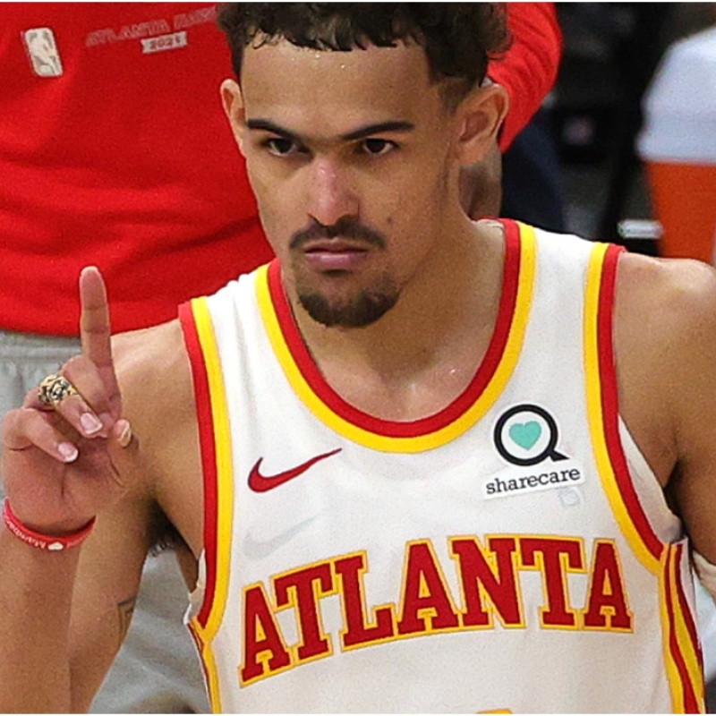 Trae Young igualó récord de LeBron James en Finales de Conferencia