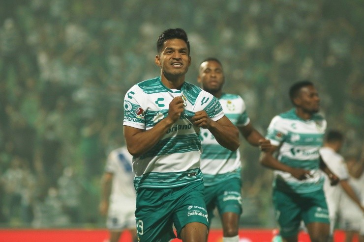 Eduardo Aguirre en Santos Laguna