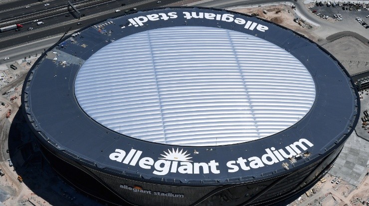 Allegiant Stadium in Las Vegas will receive over 60,000 spectators in the Gold Cup 2021 final. (Getty)