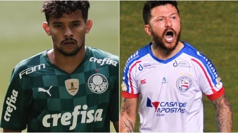 Palmeiras x Bahia: Data, hora e canal para assistir esse duelo do Brasileirão: (Foto: Ettore Chiereguini/AGIF / Jhony Pinho/AGIF)