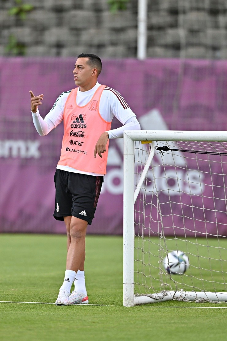 Rogelio Funes Mori con selección mexicana.