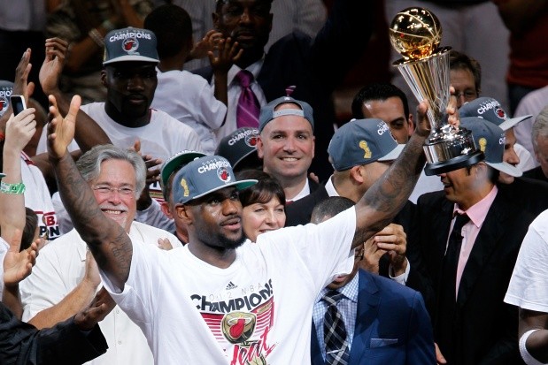 LeBron James en NBA Finales 2012 (Foto: Getty Images)