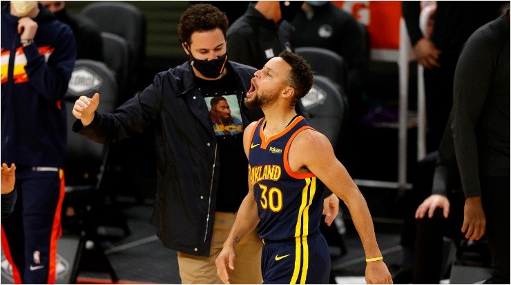 Stephen Curry y Klay Thompson (Foto: Getty)