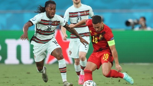 Lo sigue Renato Sanches: enorme partido del belga frente a Portugal.