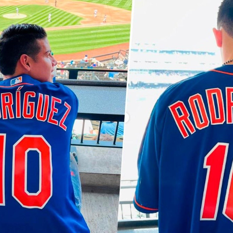 Video: homenaje y ovación a James Rodríguez en un partido de beisbol en USA