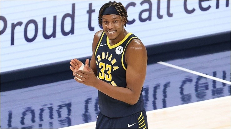Myles Turner. (Getty)