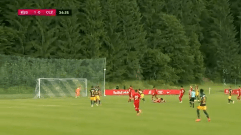 Video: así fue el primer gol de Capaldo en Austria