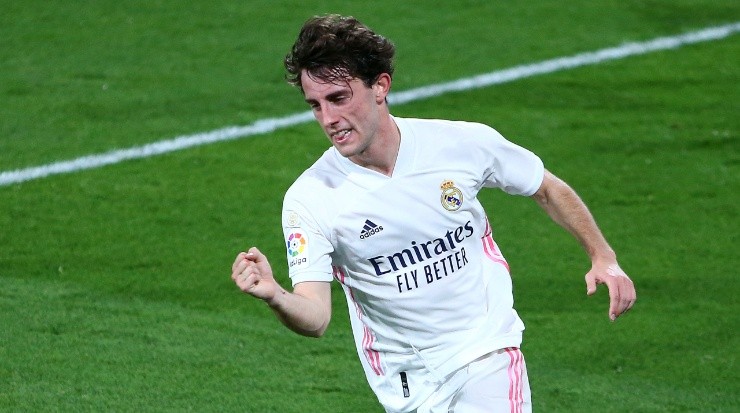 Alvaro Odriozola earned a place in Real Madrid’s starting XI and caught Milan’s attention. (Getty)