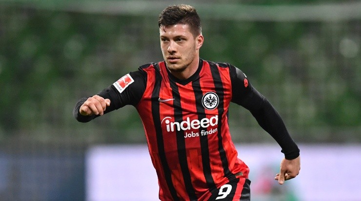 Luka Jovic has returned to Eintracht Frankfurt on loan for the last six months and his future is up in the air. (Getty)