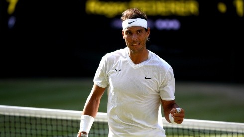 Rafael Nadal in Wimbledon 2019 (Getty).