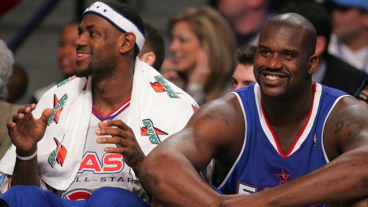 Shaq y LeBron compartieron equipo en Cavaliers en 2009.