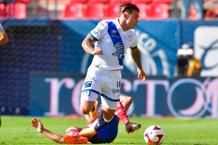 Christian Tabó lleva 15 goles con el Puebla (foto: Imago7).