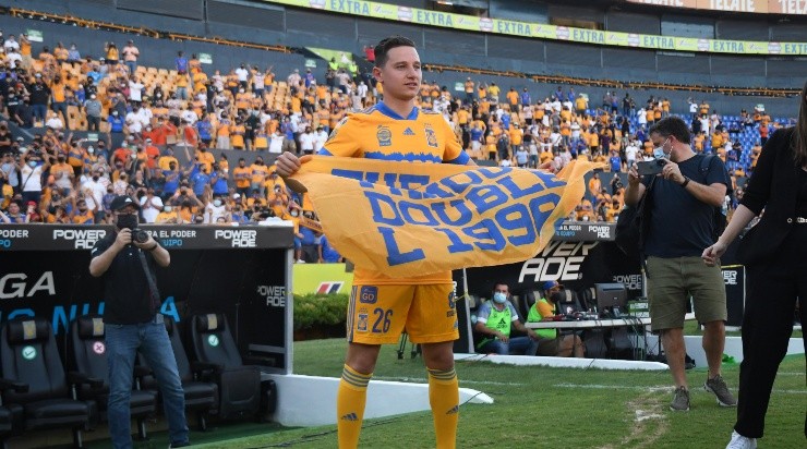 Presentación de Florian Thauvin en Tigres. (Imago 7)