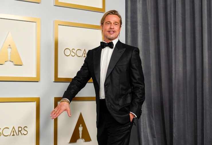 Brad Pitt en los Premios Oscar 2021 (Foto: Getty Images)