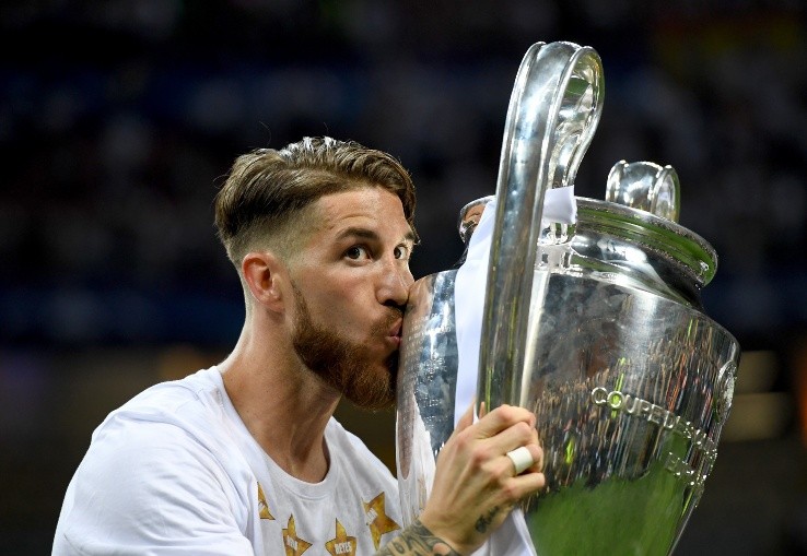 Sergio Ramos campeón de la Champions League con Real Madrid