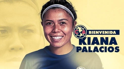 Kiana Palacios es la nueva delantera de América.