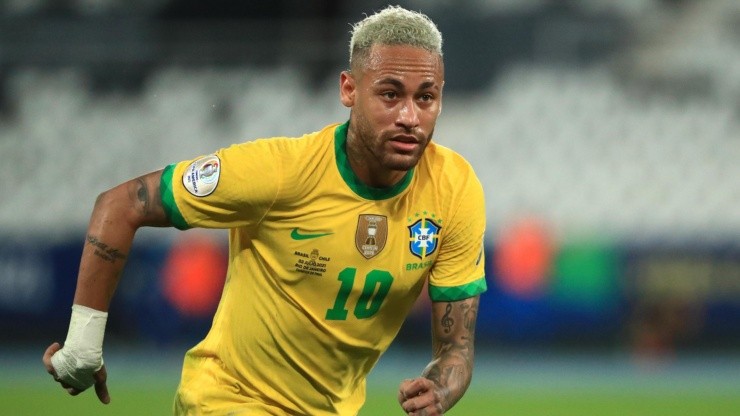 Imparable: Neymar se divierte en la Copa América.