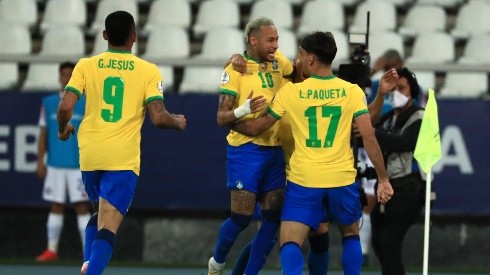 Con gol de Paquetá, Brasil venció a Chile.