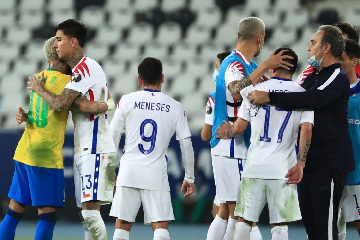 Selección Chilena contra Brasil en la Copa América 2021 Selección Chilena contra Brasil en la Copa América 2021