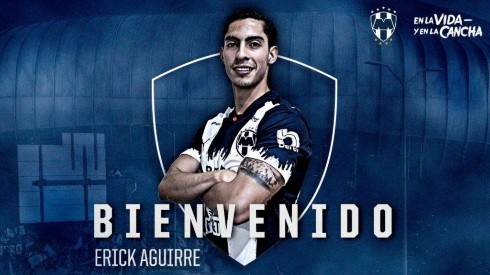 Oficial: Erick Aguirre es refuerzo del Monterrey.