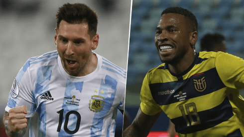 Argentina vs. Ecuador chocan por los cuartos de final de la Copa América (Fuente: Getty Images)