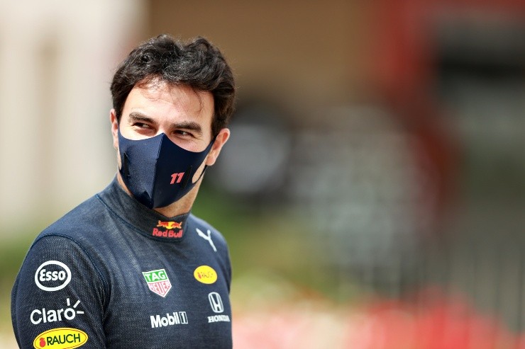 Sergio Pérez calificó como “un desastre” a su carrera. Getty.