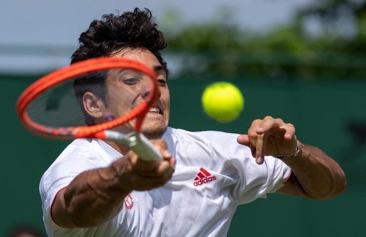 Cristian Garin en Wimbledon 2021 