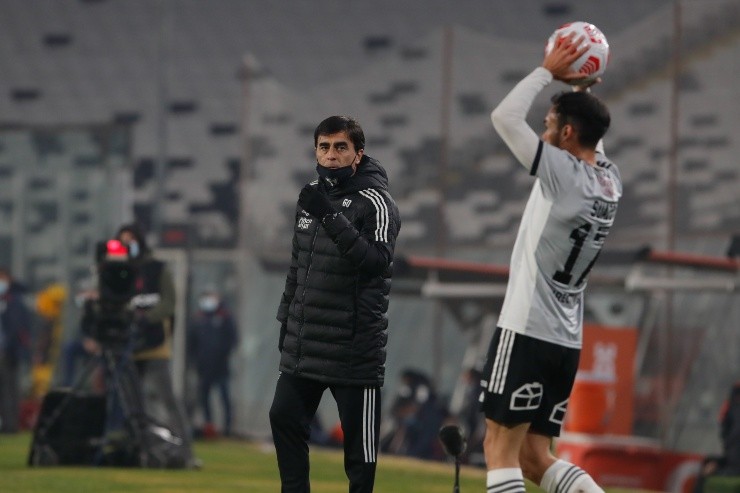 Gustavo Quinteros en Colo Colo vs La Serena por los octavos de final vuelta de la Copa Chile