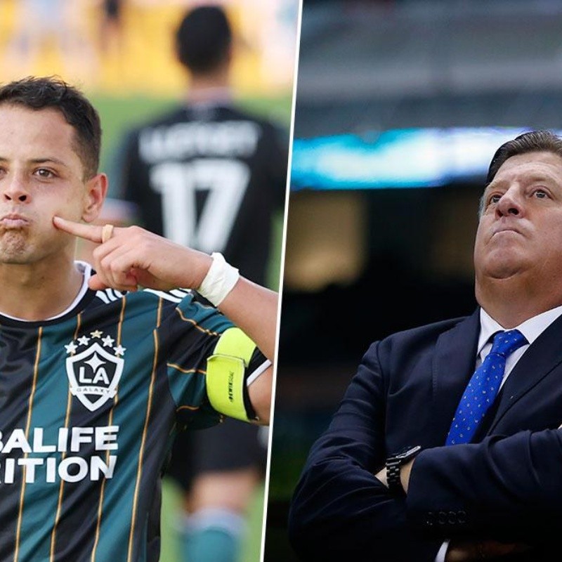 Miguel Herrera sobre Chicharito Hernández: "Yo siempre lo llamaría"