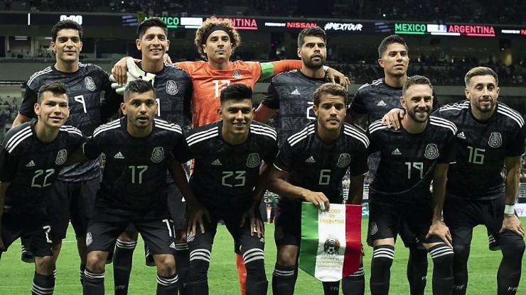 México ya está en Dallas para la Copa Oro. Getty.