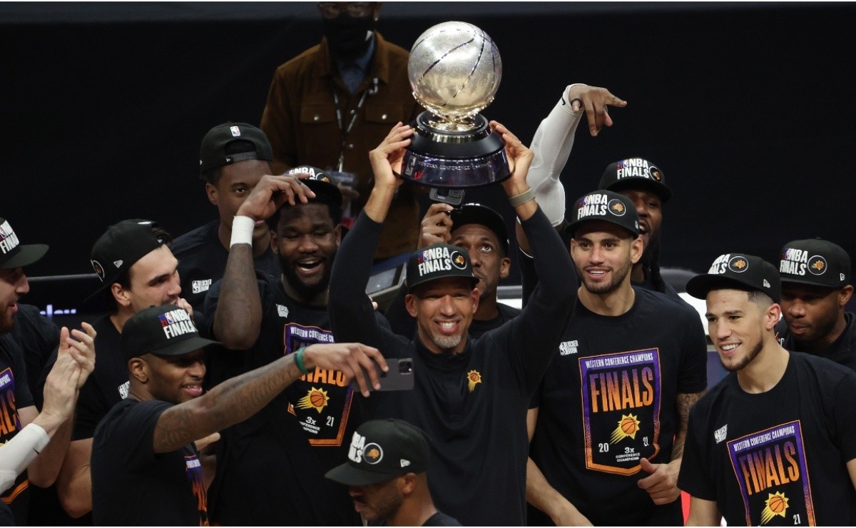 NBA Finals Champions 2021 Phoenix Suns national basketball