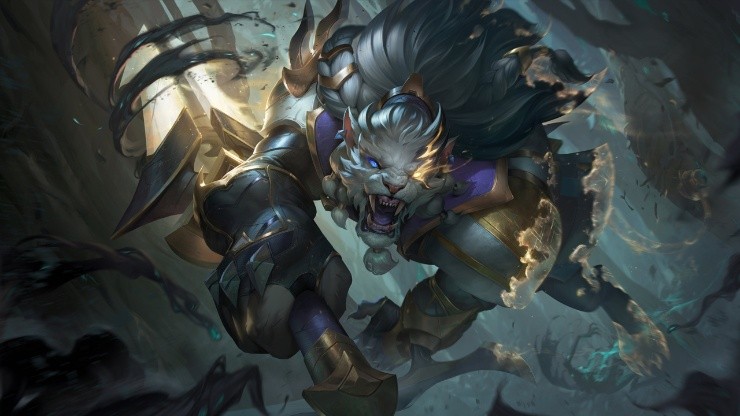 Splash Art Rengar Centinela de la Luz League of Legends