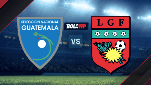 Guatemala vs. Guadalupe por las preliminares de la Copa Oro.