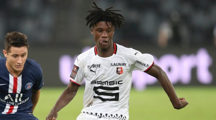 Eduardo Camavinga is set to leave Rennes this summer. (Getty)