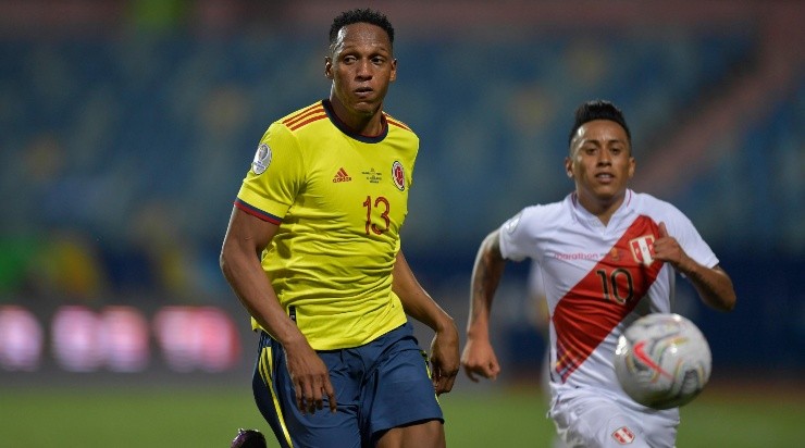 Peru e Colômbia, em campo pela Copa América (Foto: Getty Images)