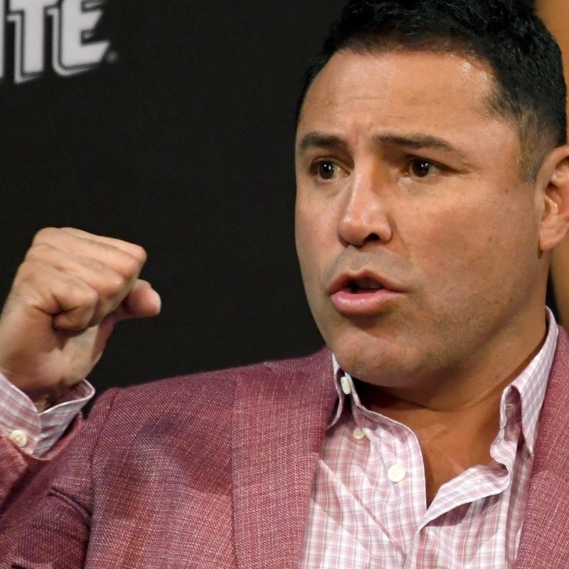 De la Hoya le explicó a Tyson que locura quiere hacer con Canelo y Mayweather