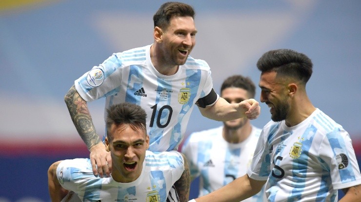 Argentina are full of hope ahead of the Copa America 2021 final. (Getty)