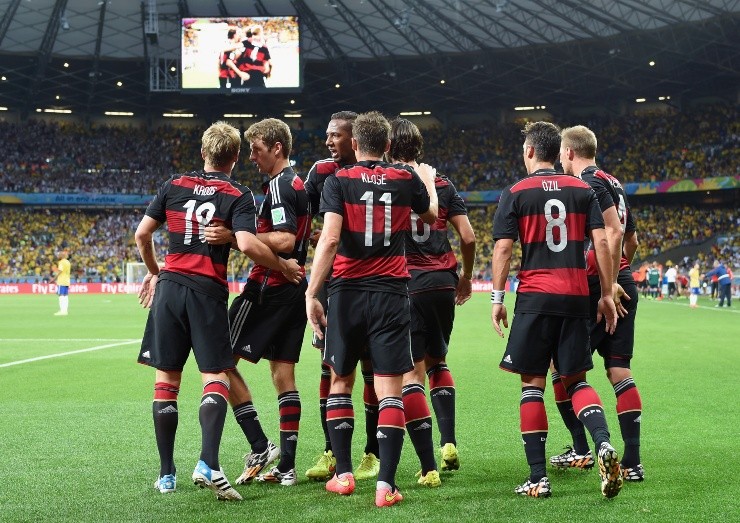Alemanha faz história no Brasil. (Foto: Getty Images)