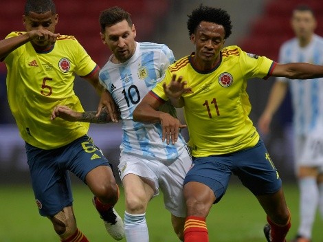 Lionel Messi también se llevó una camiseta de Colombia... ¿De quién?