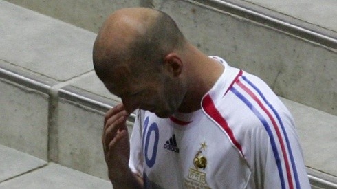 Zinedine Zidane en la final del mundo de 2006 ante Italia.