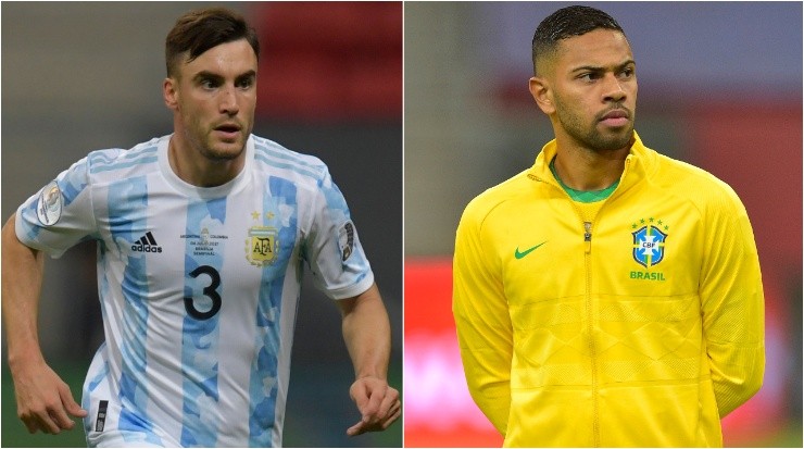 Nicolas Tagliafico and Renan Lodi Nicolas Tagliafico and Renan Lodi