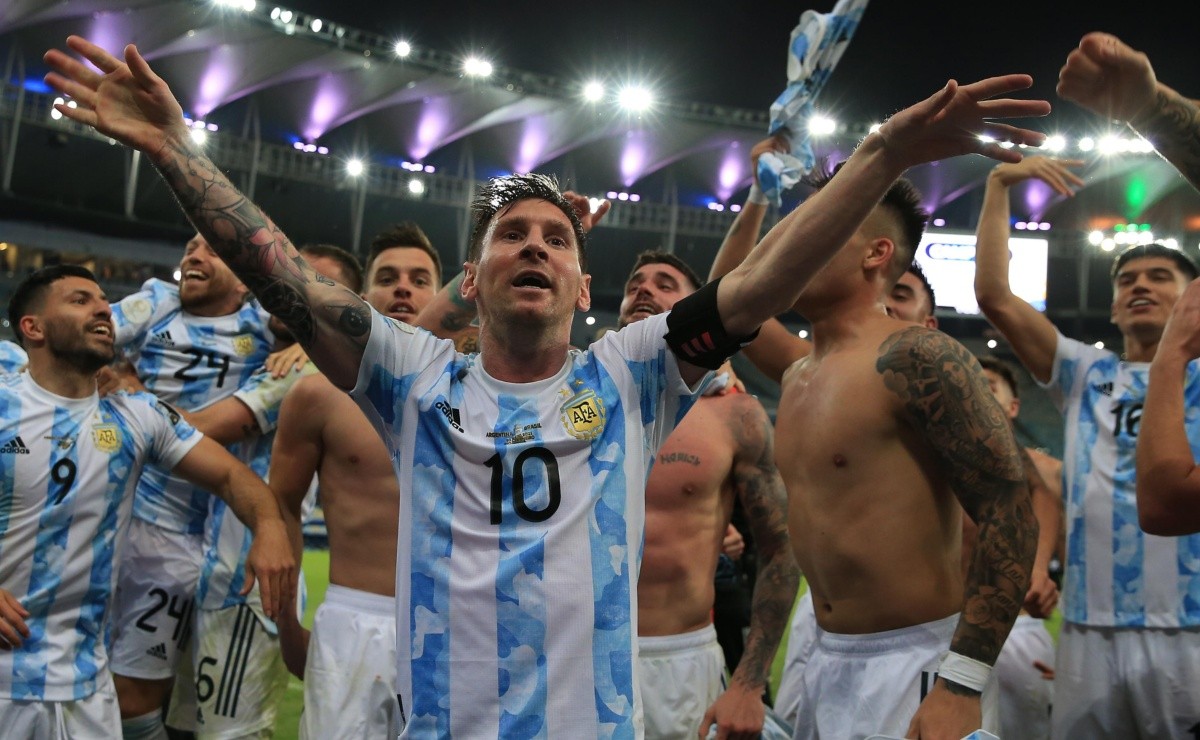 La canción de los jugadores de la Selección Argentina para Lionel