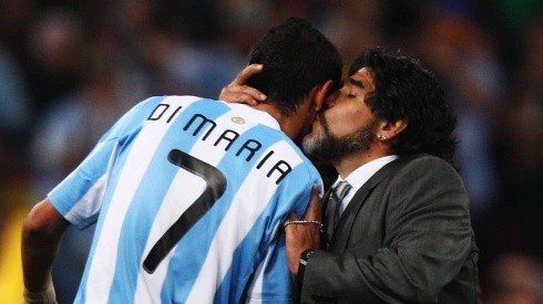El tuit de la Selección Argentina para Diego: "Alzamos la Copa al cielo con vos"