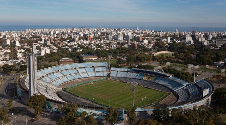 General view of Centenario Stadium. (Getty)