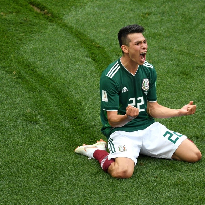 Oficial: Hirving Lozano es baja de la Copa Oro