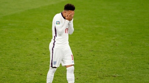 Sancho desperdiçou pênalti na final da Eurocopa, disputada entre Itália x Inglaterra